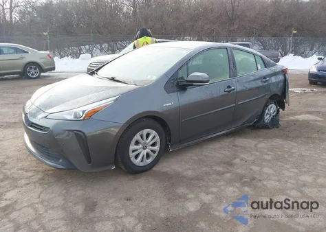 2019 Toyota Prius Le from USA, damaged, VIN JTDKARFU2K3090953